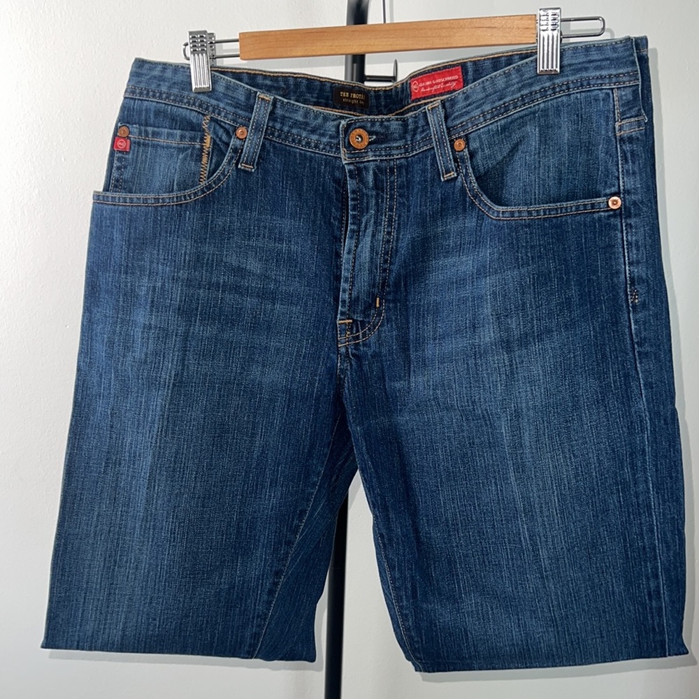 AG Adriano Goldschmied “The Protégé” Straight Leg, Sz 36R